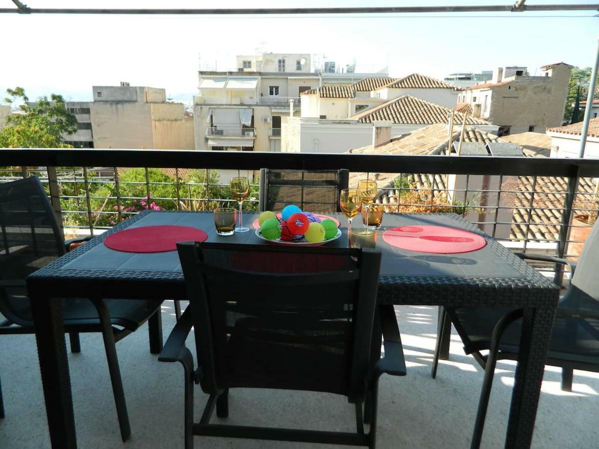 So Athens - Charming 1Bd Flat, Large Terrace, Acropolis View Lejlighed Eksteriør billede